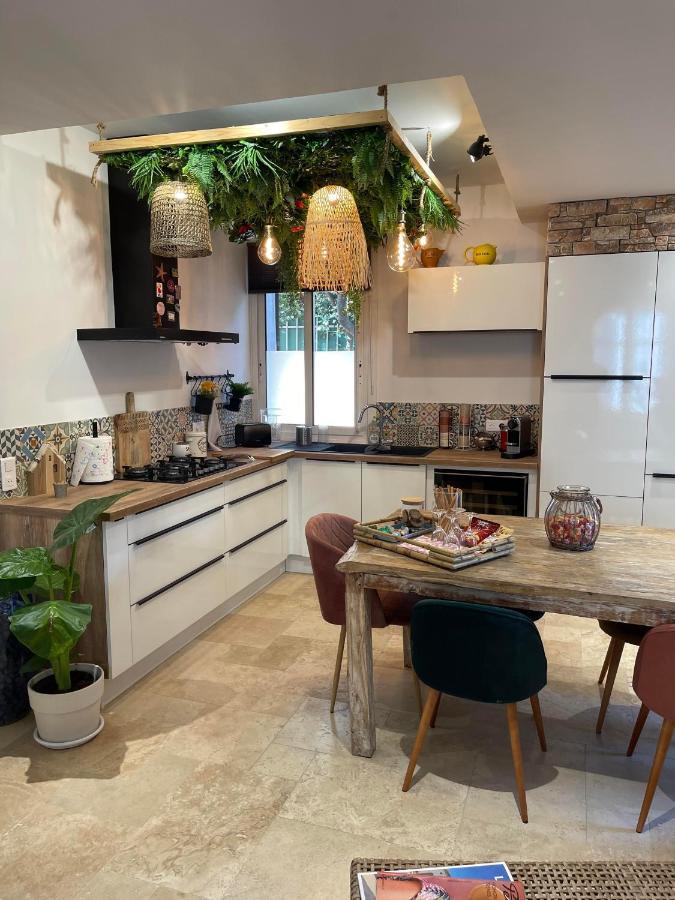 RDC de maison avec terrasse barbecue Toulon Extérieur photo